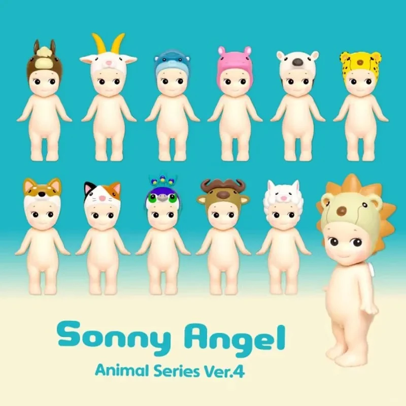 

Sonny Angel Animal Series Ver.4 слепая коробка случайная загадочная коллекция на день рождения модная мини-фигурка игрушка для детей Рождественский подарок