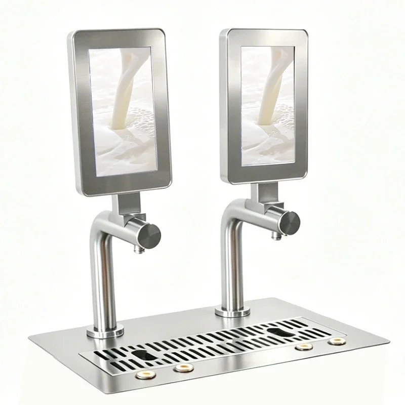 Cold Milk Frother, Smart Self-service Coffee Dispenser for Bar Counter