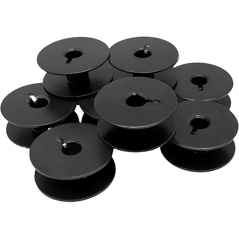 #18339 Sewing Machine Bobbins M Metal Bobbins Empty Thread Spool For Pfaff Juki Sewing Machine Accessories Large Bobbin