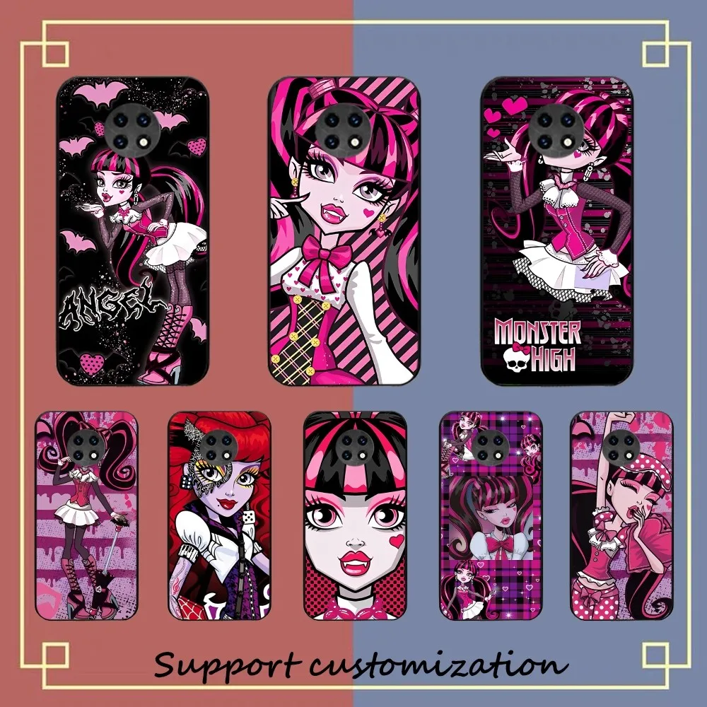 Cartoon M-Monster H-High Phone Case For Redmi Note 4 X 5 A 6 7 8 Pro T 9 Pro 9S 10 Pro 11 Pro 11S 11Epro PocoM3pro