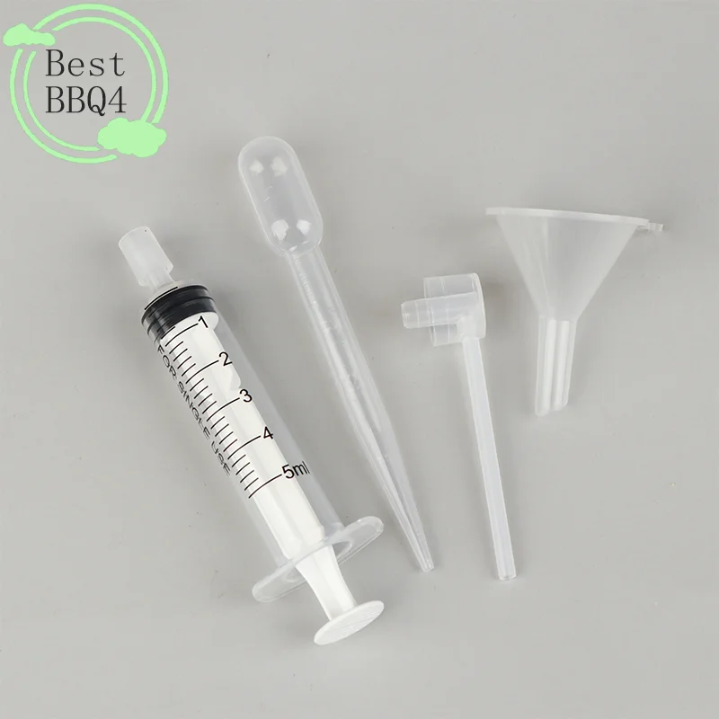 (BBQ4)3/4Pcs Perfume Refill Tools Set Plastic Diffuser Syringe Straw Dropper Funnel Spray Dispensing Required Cosmetic Tools