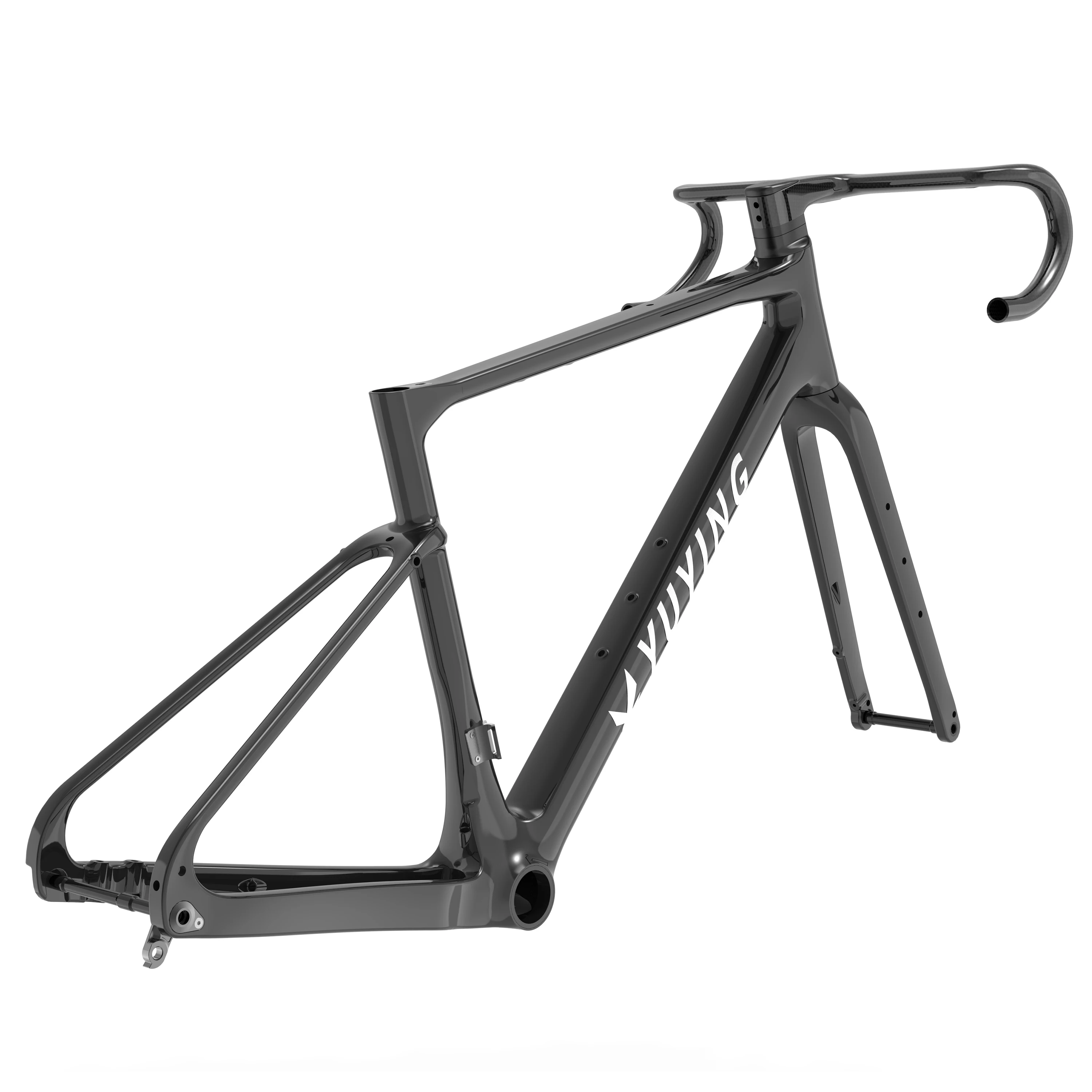 

Frame Sets Disc Brake Fully Carbon Hidden Adult 700c*32c Bike Frame Bicicleta for Men Women Road Cycling 18/22/24 Speed
