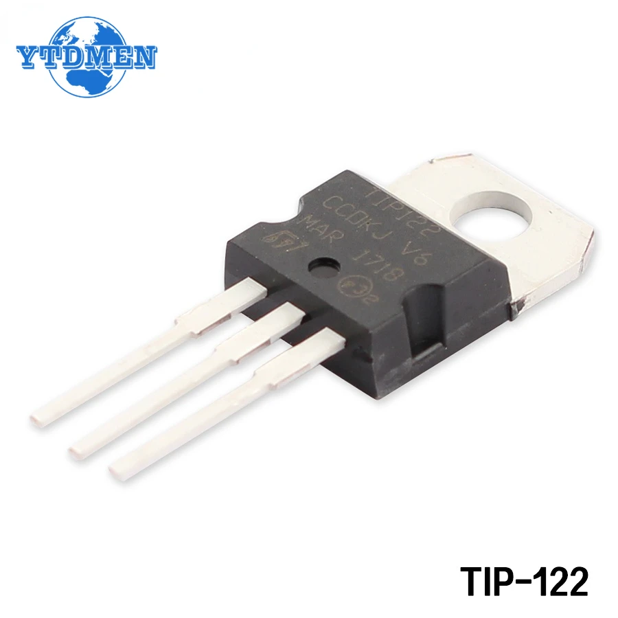 5PCS TIP122 TO-220 Mosfet Transistor Kit 5A 100V NPN Transistors Set