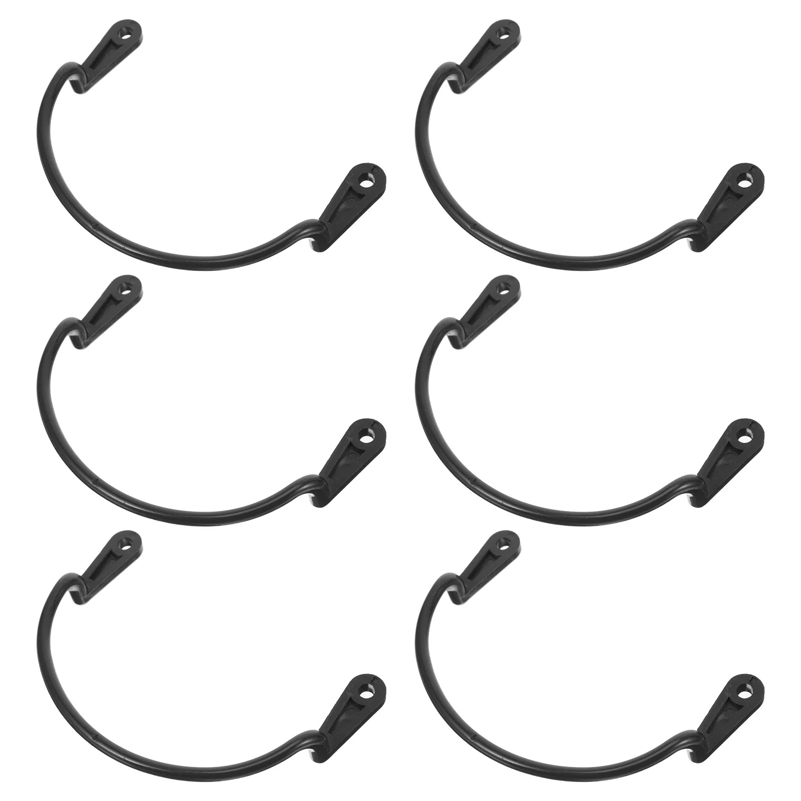

6Pcs Billiard Table Pocket Hangers Plastic Holders Noise Reducing Pool Table Basket Fixing Accessories for Stable Game