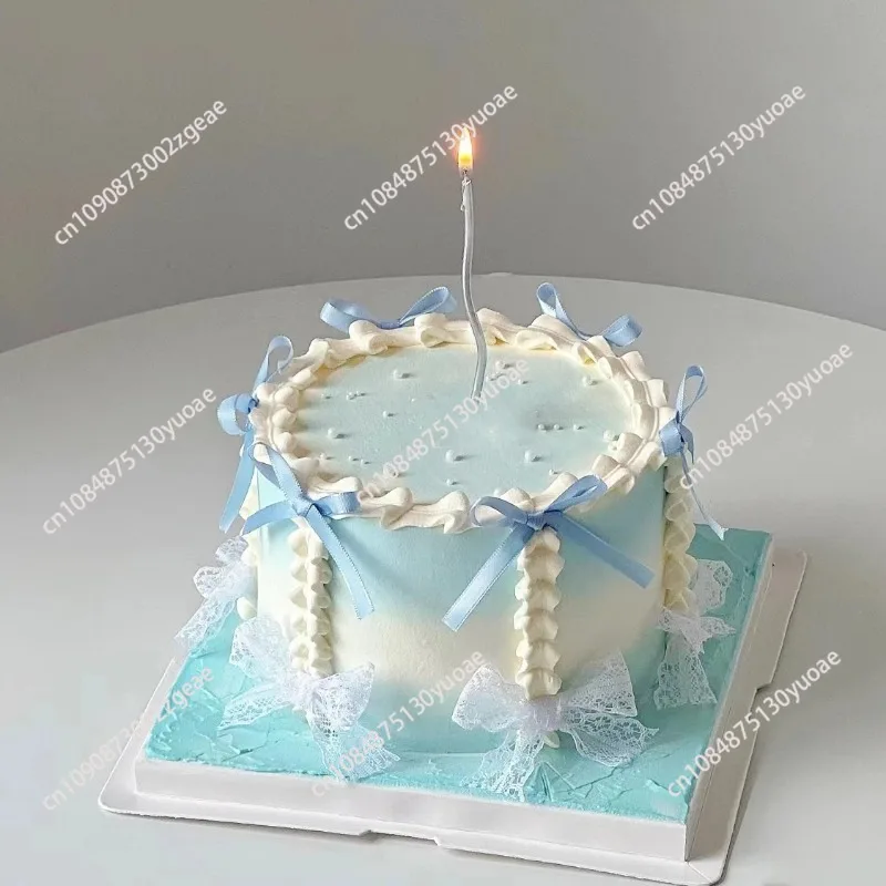 Simulation Birthday Cake Model Girls Christmas Party Cake Mold Ornaments Shop Window Display Sample Decoration Photography Props