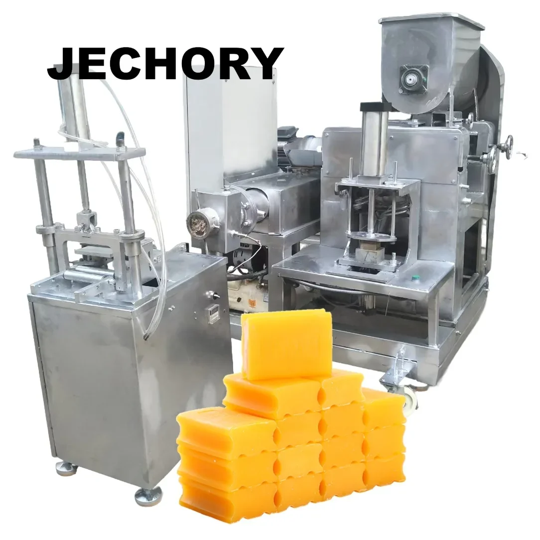 Small Soap Making Machine Homemade Bath Toilet Laundry Bar Soap Strip Plodder Mould Extruder Production Line