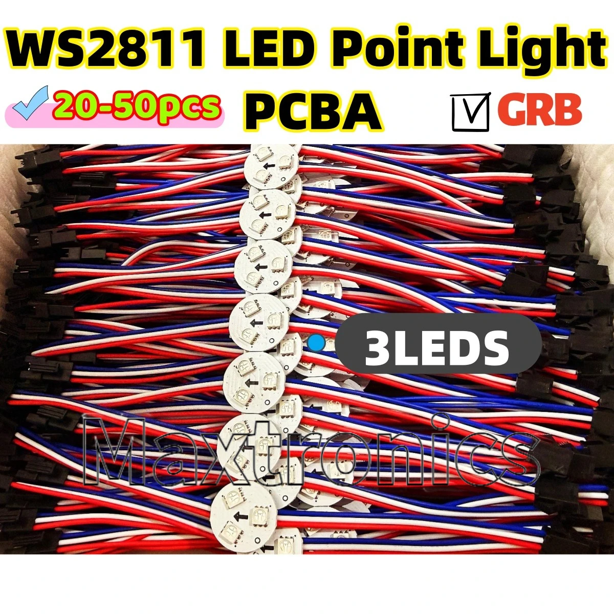 NOVO DC12V 20-50PCS WS2811 LED - Decor Lighting Address avaliação e preço
