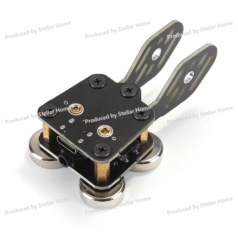 CW Key, Automatic Key Training Morse Code Shortwave Radio Double Paddle Key Pcb Key Strong Magnetic