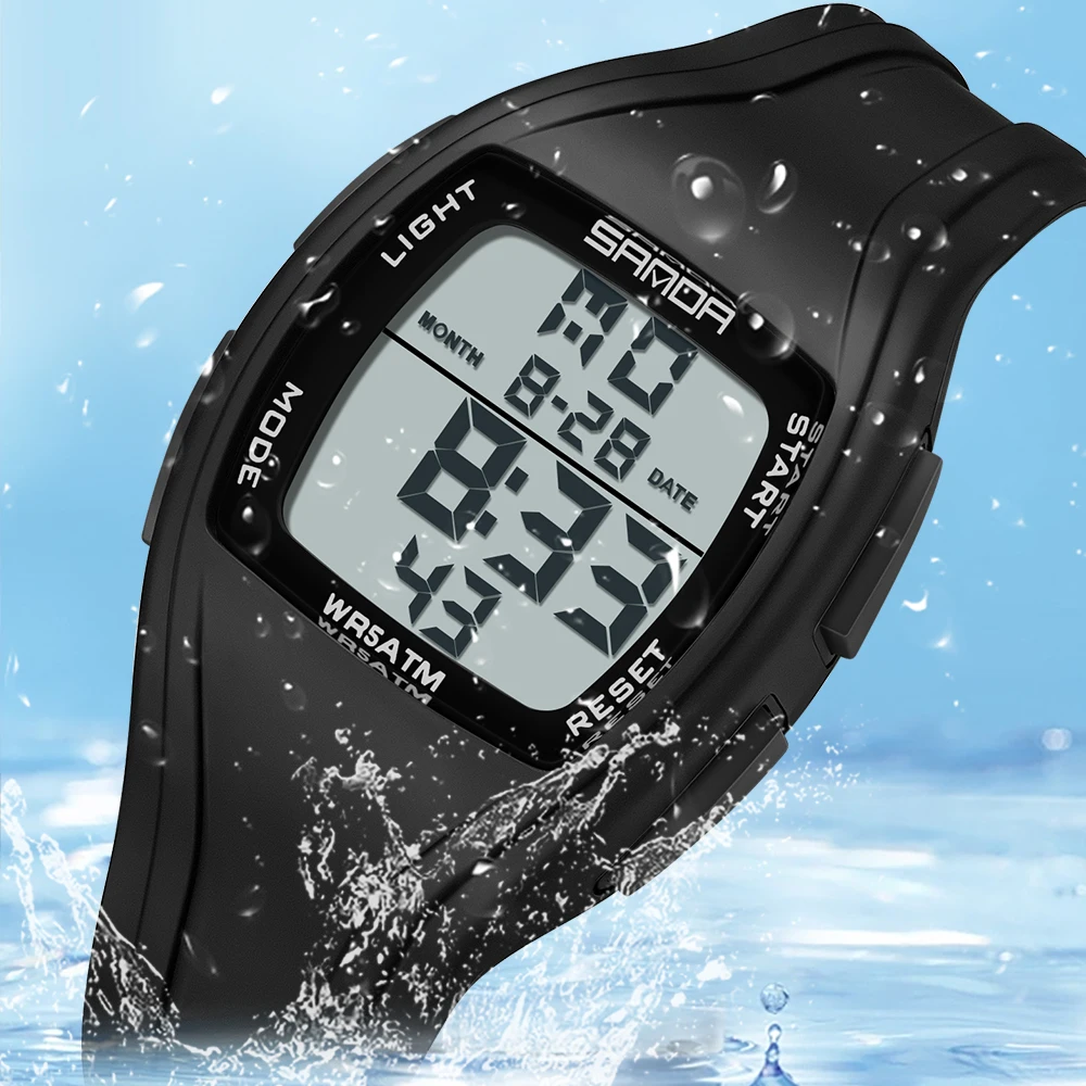 Fashion Simple Mens Sports Watches,Reloj Hombre Man LED Digital Waterproof Student Watch,Wristwatch For Women Men Couple Gifts