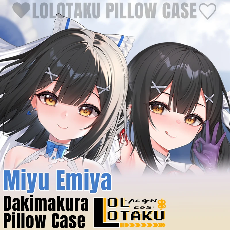 

Miyu Emiya Dakimakura Fate Kaleid Liner Hugging Full Body Pillow Case Cushion Cover Otaku Gift Pillowcase Home Bedding Decor