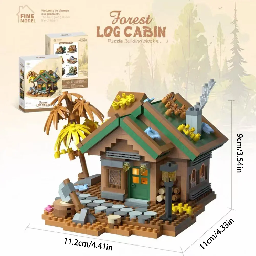Unique Treehouse Gift Set - Complete DIY Wooden Model, Perfect for Birthday & Anniversary Present