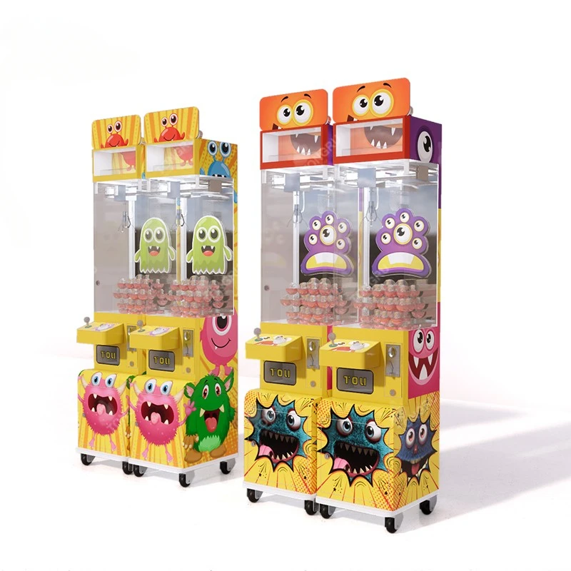 mega mini  claw machine lifetime after-sales service mini claw machine toy custom mini doll  machine