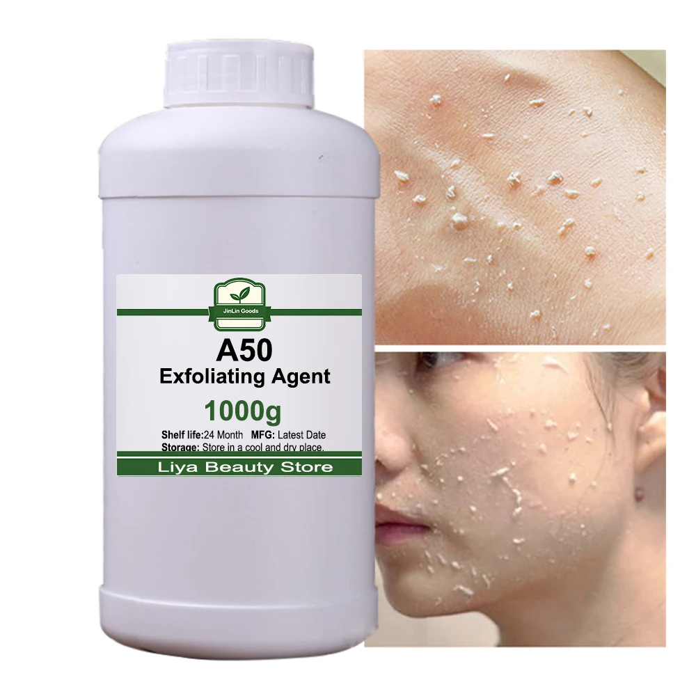 Hot Selling Cosmetic Grade A 50 Exfoliating agent, exfoliating gel, mousse ingredients for removing chicken skin, kneading dough