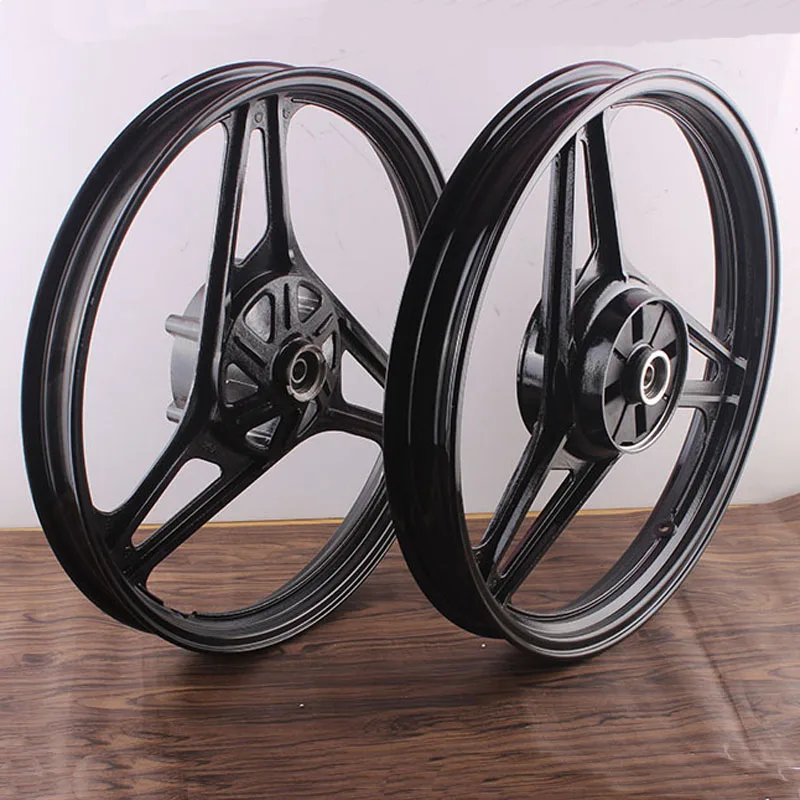 

Motorcycle Alloy Wheel Rim for Jianshe Yamaha YBR125 JYM125 JS125 125cc Aluminum Rim Front Disc Rear Drum Brakes Motorbike Wheel
