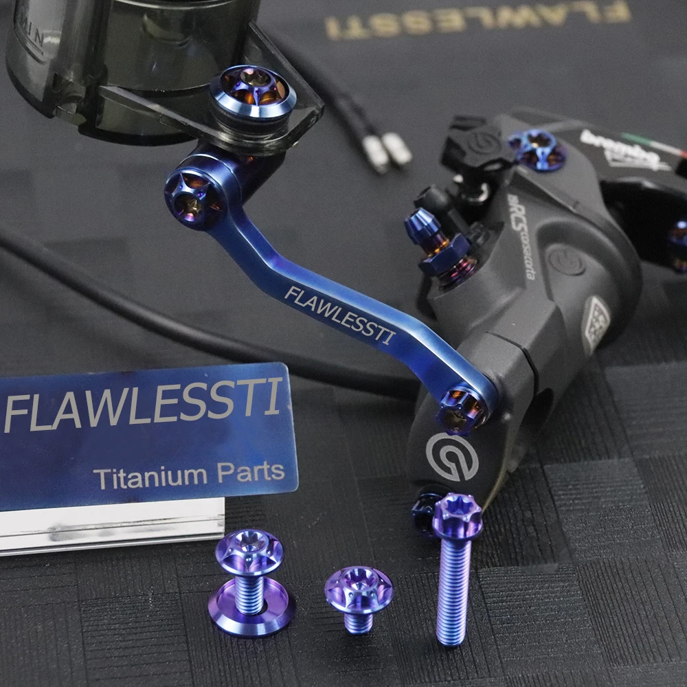 

Титановый кронштейн FLAWLESSTI Gr5 для Brembo RCS CC RCS