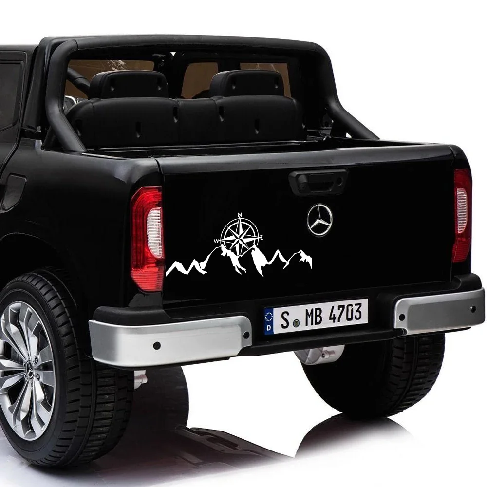 

Автомобильные наклейки для грузовика, горного конпаса, декоративная наклейка, водонепроницаемая для Toyota Hilux Isuzu Dodge RAM Ford F150 Chevrolet Silverado