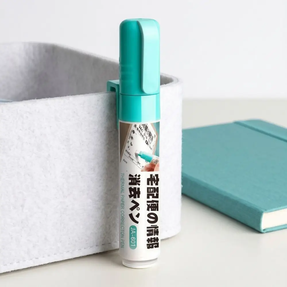 Portable Thermal Paper Erasing Pen Large Capacity Remove Address Phone Shipping Labels Bills Pen Durable Shipping Labels Bills
