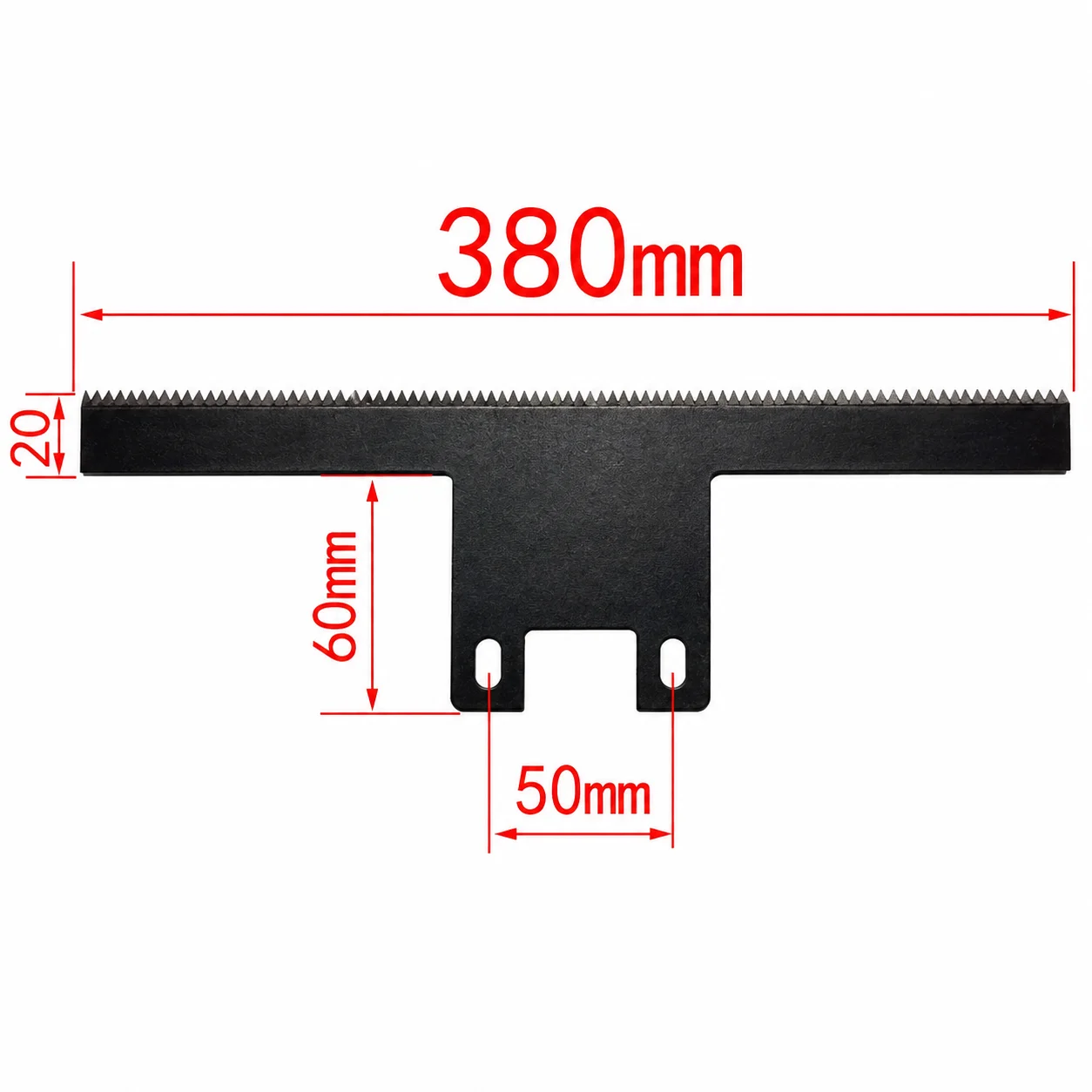 2-pezzi-lama-a-t-per-macchina-confezionatrice-verticale-160mm-lama-per-sigillatura-posteriore-380mm-di-lunghezza-parti-di-ricambio-per-macchinari-di-imballaggio