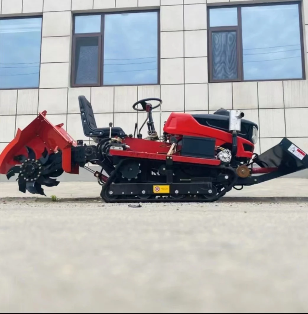 Cheap Price Remote Control Agricultural Mini Tiller Cultivator Machine for Paddy / Garden Micro Tiller Machine Agricultural