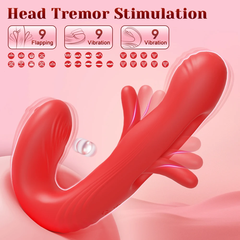 여성용 탭핑 플랩 G 스팟 진동기, 클리토리스 자극기, 구강 젖꼭지 블로우잡, 혀 핥기 섹스 토이, 여성 자위