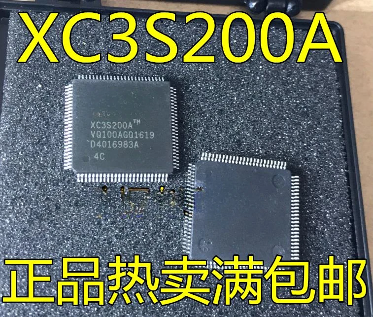 Free Shipping! New Origianl XC3S200A-4VQG100C XC3S200A IC FPGA 68 I/O TQFP-100