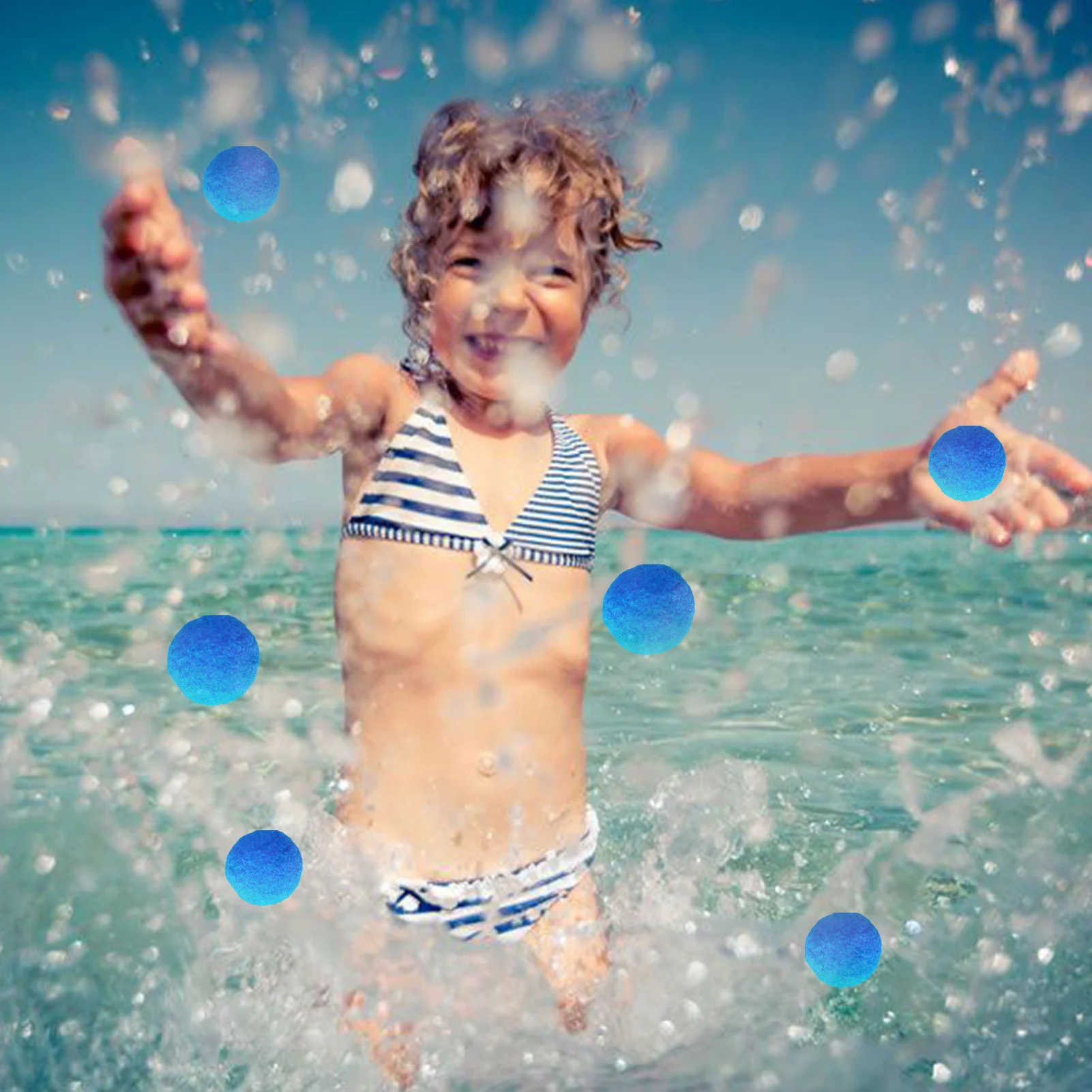 10 stücke Mehrweg Wasser Bälle Werfen & CatchBall für Kinder Im Freien Wasser Aktivitäten für Kinder Strand Bälle für Außen Pool zurück