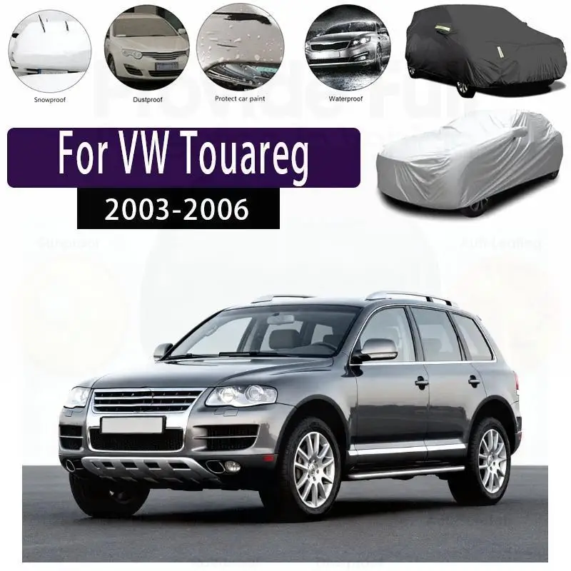 

Для VW Touareg 2003 2006, наружная защита, водонепроницаемые, пылезащитные, полностью внешние аксессуары, автомобильные чехлы
