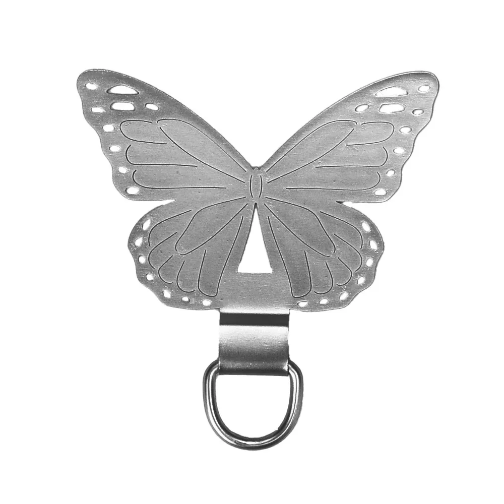 Ultra-thin Phone Lanyard Clip Patch Butterfly Shaped Fan Shaped Phone Case Hanging Rope Anti-fall Snap Strap