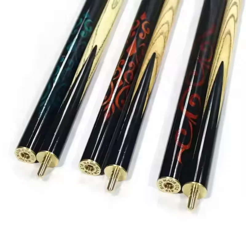 

Premium Quality Ash Wood 57" 9-10 mm 3/4 Billiard Snooker Cue With Extension for Sales