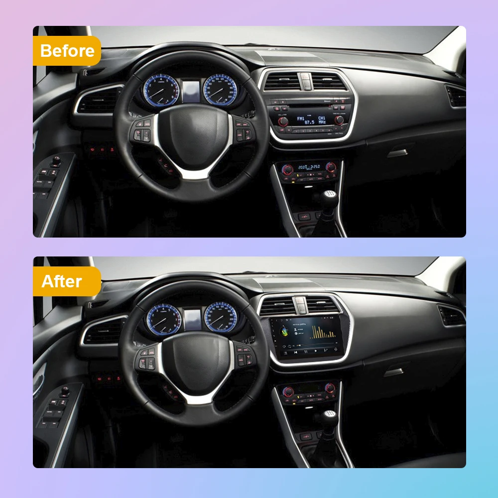 Urbanroad Android Car Multimedia Radio For Suzuki S Cross SX4 2012-2016 2Din Android Auto Carplay WIFI Navigation GPS Autoradio