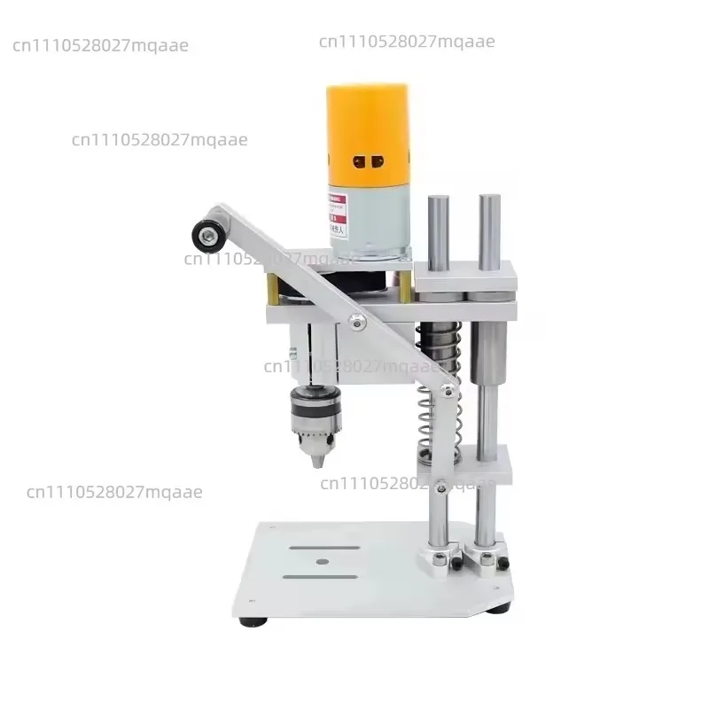 Home Micro Table Drill, Mini Desktop DIY, High-precision 12V24 DC Variable Speed Drilling Electric Drill