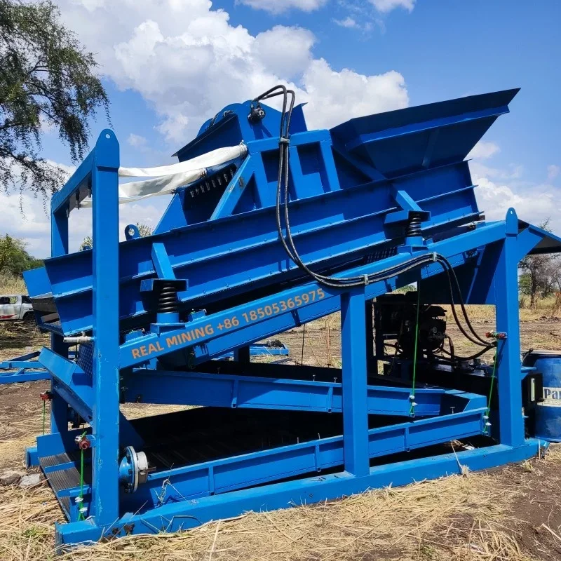 Máquina de minería de oro y arena, equipo de pantalla de vibración