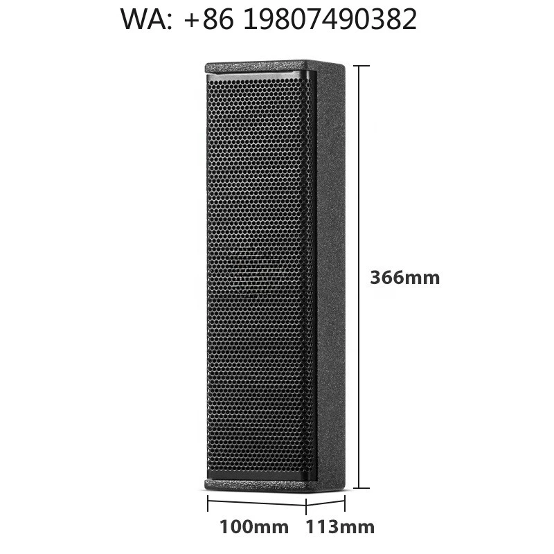 

160W 8Ohm 3 Inch Passive Column Speaker High Fidelity Bass Audio Device for Stage Meeting Indoor Outdoor Professional Sound