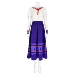 Halloween Party Adult Encanto Luisa Madrigal Cosplay Costume