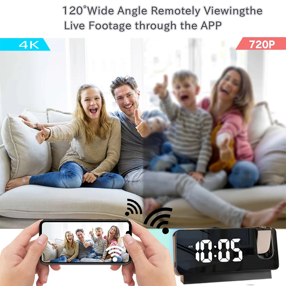 La mini telecamera con orologi - Hidden Camera Clock recensione e prezzo