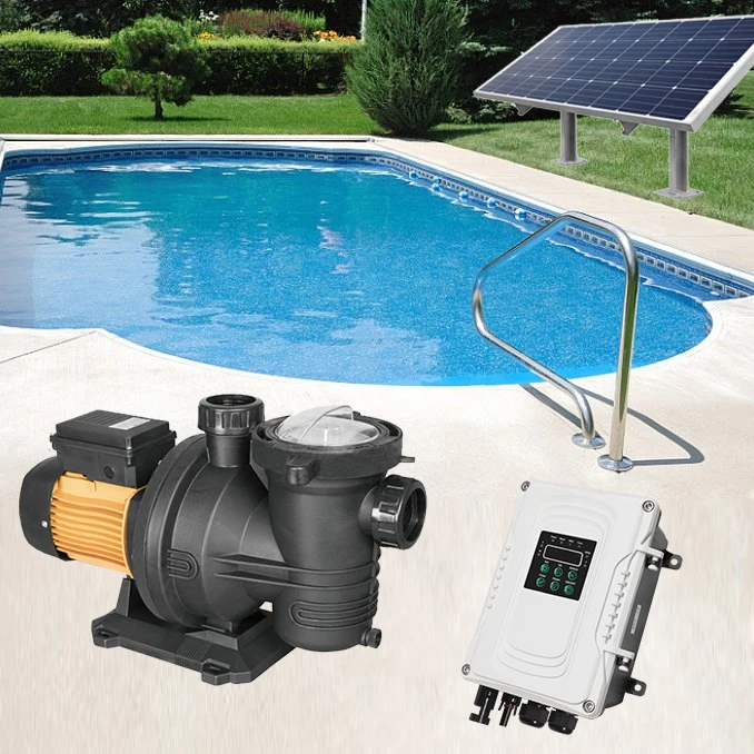 48V DC 500W 900W 1200W  Powered Ground Swimming Pool Pump Kit  Water Pump for Above Ground Inground Pool Circulation