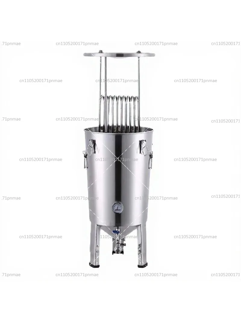 Home Brewing Equipment Stainless Steel Fermentation Tank 304 Conical Tank Sealed Household Tank for Homemade Beer