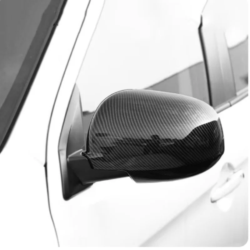 

For Mitsubishi ASX 2020-2023 2024 Carbon Car Rearview Mirror Cover Trim Side Wing Mirror Cap Accessories