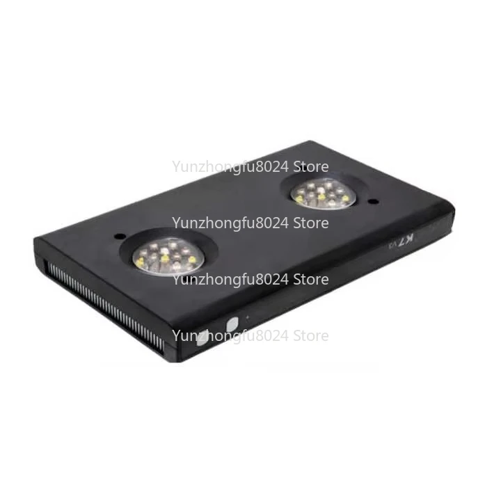 K7 III V3 140W Full Spectrum Reef Light 6-Channel WiFi Control for Saltwater Marine Aquarium LED Lighting