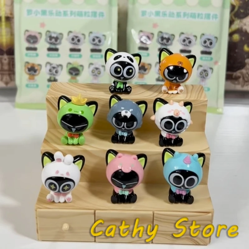

Аниме The Legend Of Luo Xiaohei Периферийные устройства Ledong Series Blind Box Mystery Box Милая кукла Настольная модель Настольный декор Игрушки Подарки