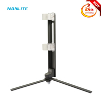 Nanlite LS-FL-T12 Foldable Floor Stand for Up to 4-Foot PavoTubes Pavo Tube II 15C/30C and T12 Tube Lights