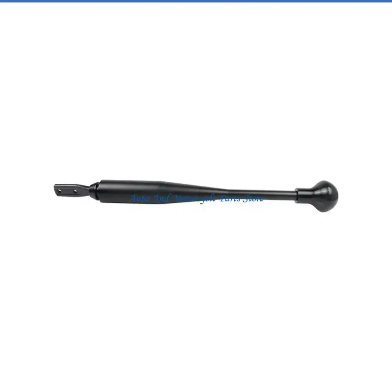 P9FD 4C3Z-7210AA Black Transmission Gear Lever with Round Knob, Manual Floor Control Lever Assembly for Cabin Repair and Daily