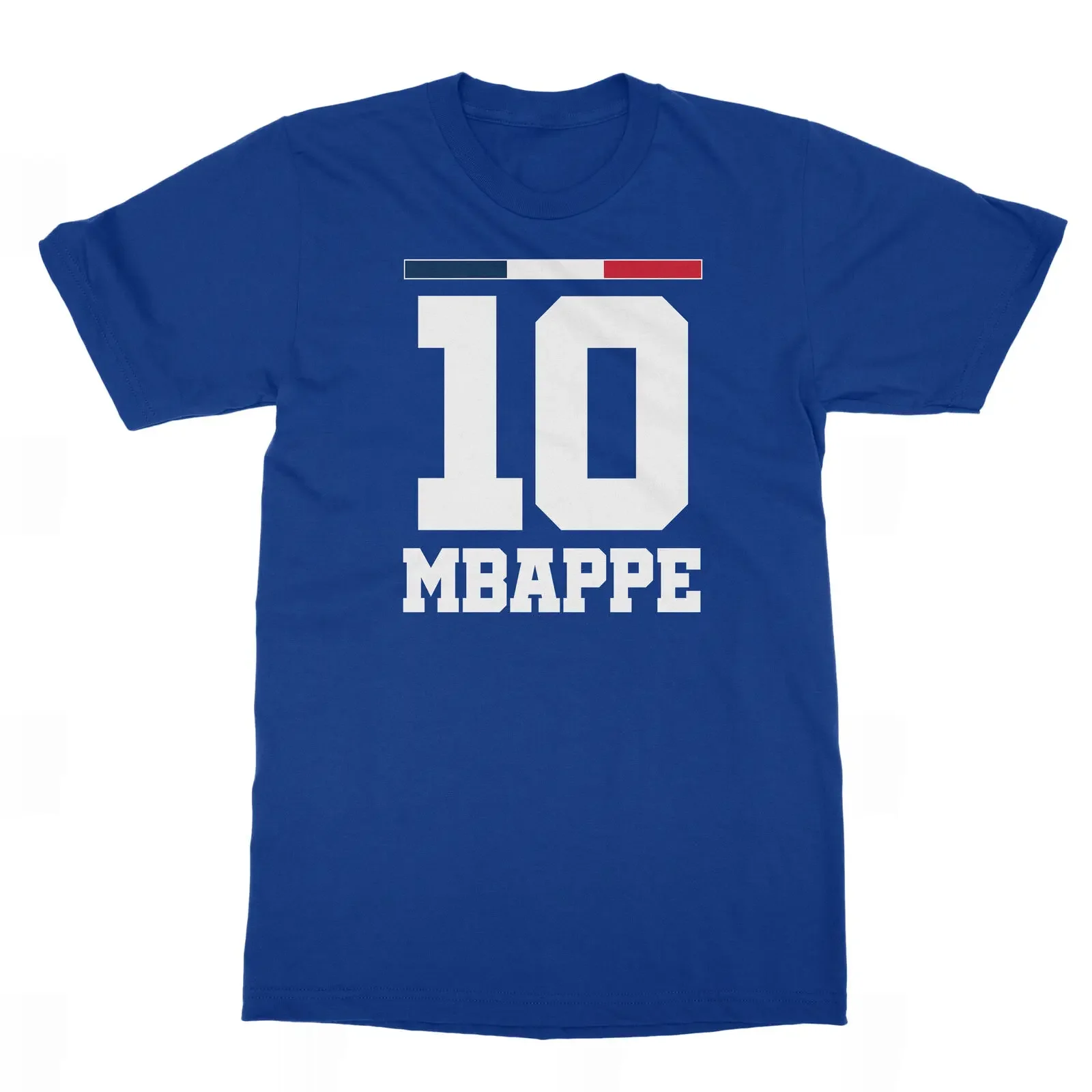 Kylian Mbappe 10 France Colors World Soccer Football Unisex T-Shirt