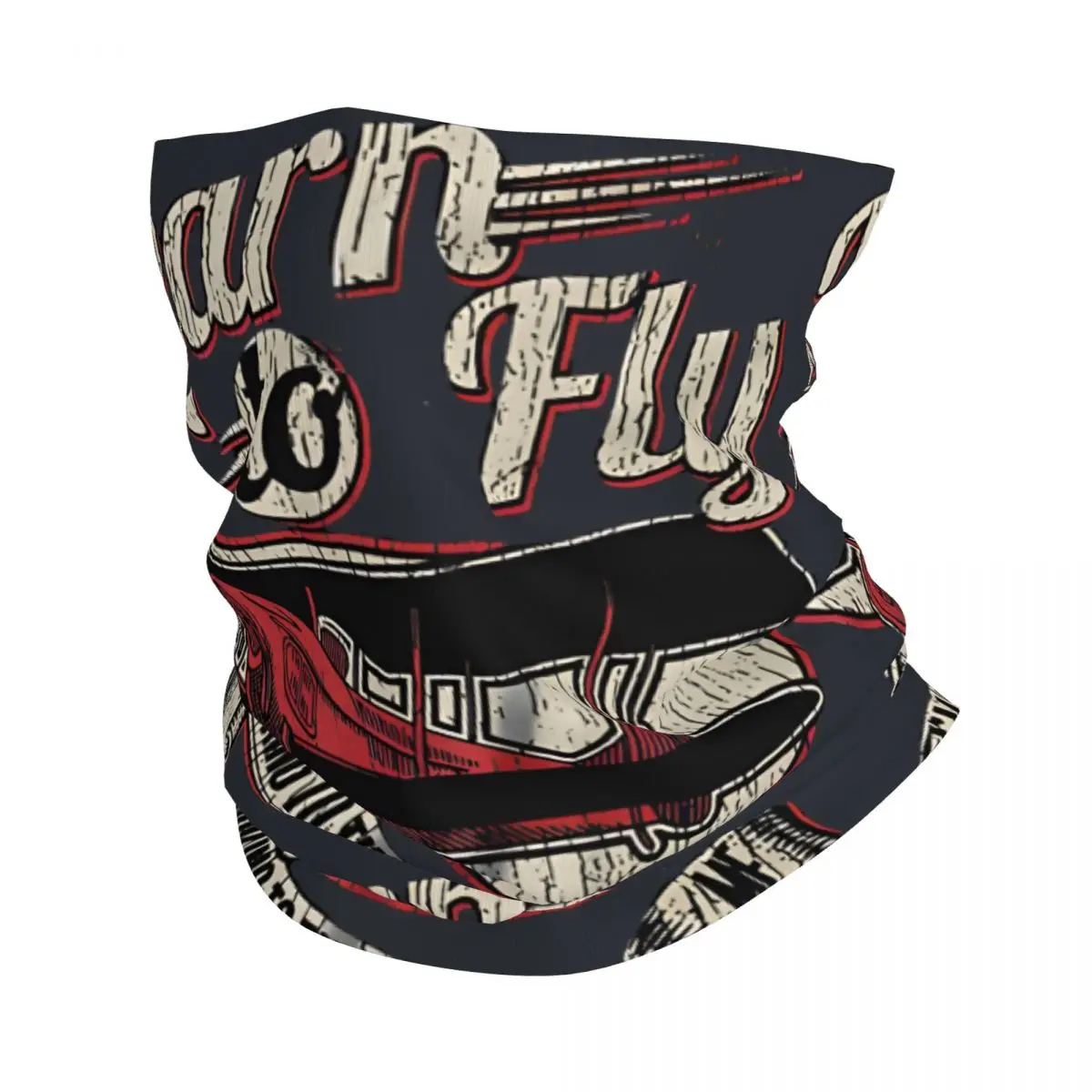 Learn Foo Fly Bandana Neck Gaiter Motorcycle Club Foos Fighter Wrap Scarf Balaclava Riding Unisex Adult Winter