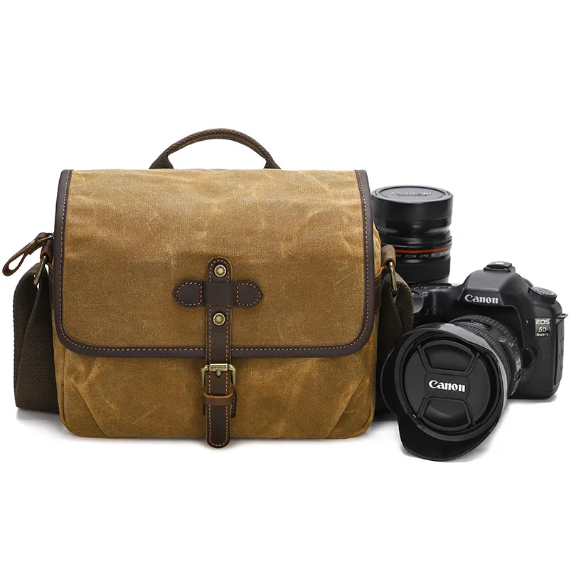 1pcs Shoulder Camera Bag for DSLR | Digital Camera Bag | Photography Bag | Casual Lens Pouch | Holds 1 Camera + 1 Lens ﻿