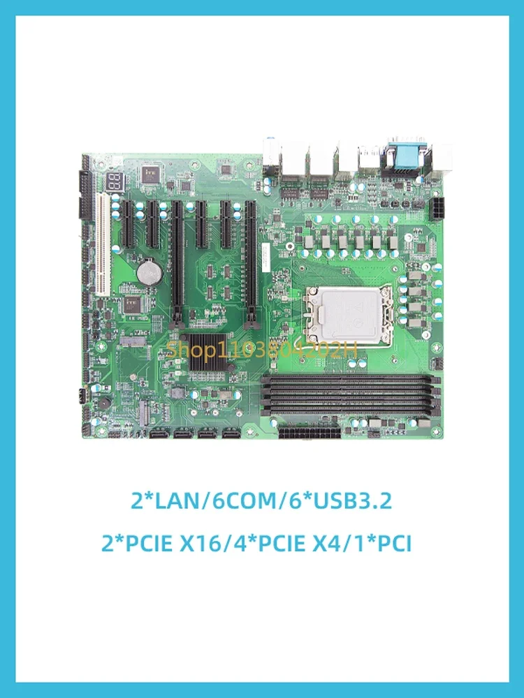 Q670B660 Industrial Control Large Board Vision 1213 Generation LGA1700ATX Industrial Main Board Network Port Multi-PCIE Graphics