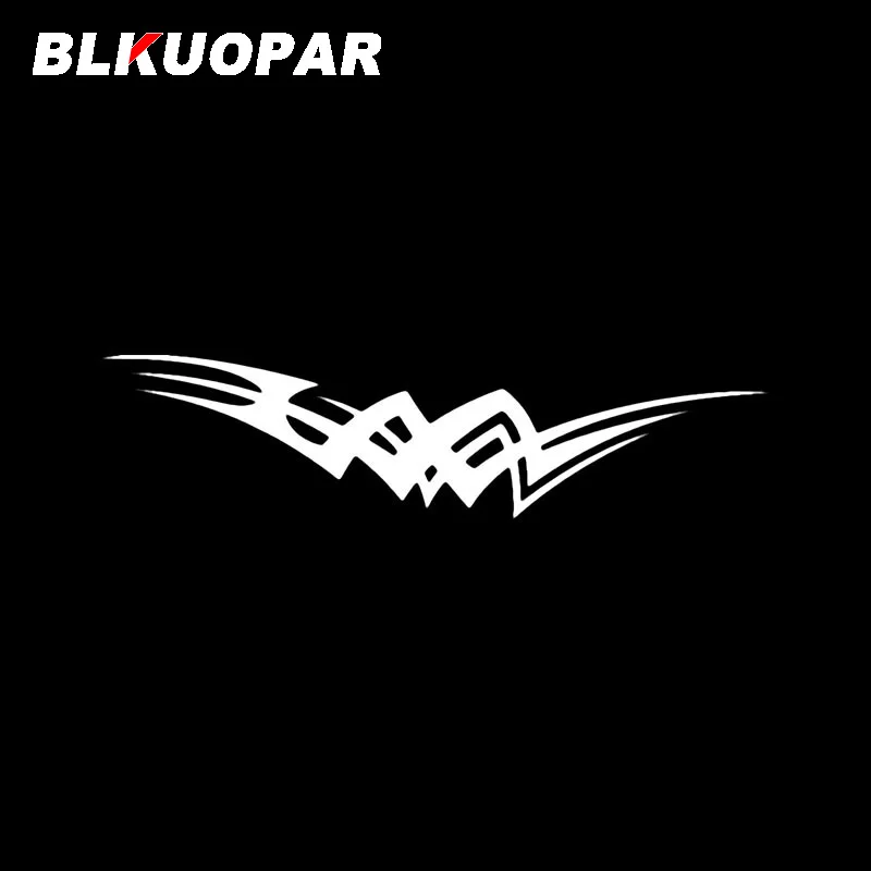 BLKUOPAR Tribal Fire Car Stickers Vinyl Creative JDM Anime Die-cut Scratch-Proof Windshield Trunk Decoration Car Accessories