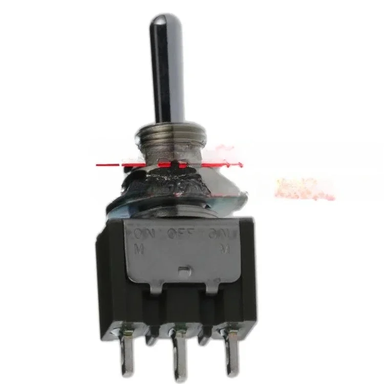 

M-2018-N698 Japan NKK moving head switch 3-speed dual reset M2018SS1W01/328 hole 6mm