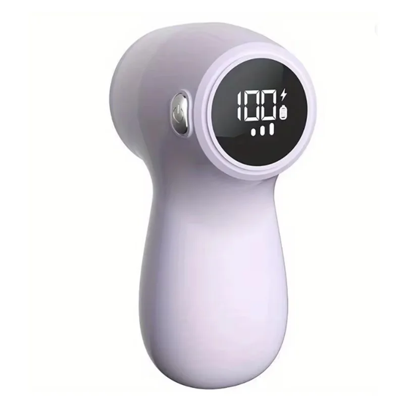 

USB Rechargeable Portable Fabric Shaver With LED Display Fluff Pellet Remover Clothes Hair Ball Trimmer
