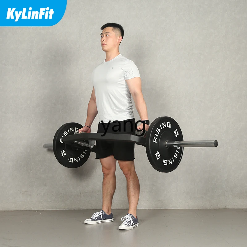 LTT مفتوح السحب مفتوح ستة إطارات شريط نمساوي باربل بار أجهزة لياقة بدنية رفع الأثقال #4